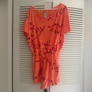Kealopiko Orange Opihi Romper